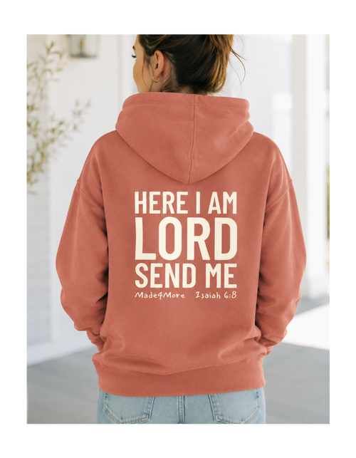 Here I Am Lord Send Me — M4M Hoodie